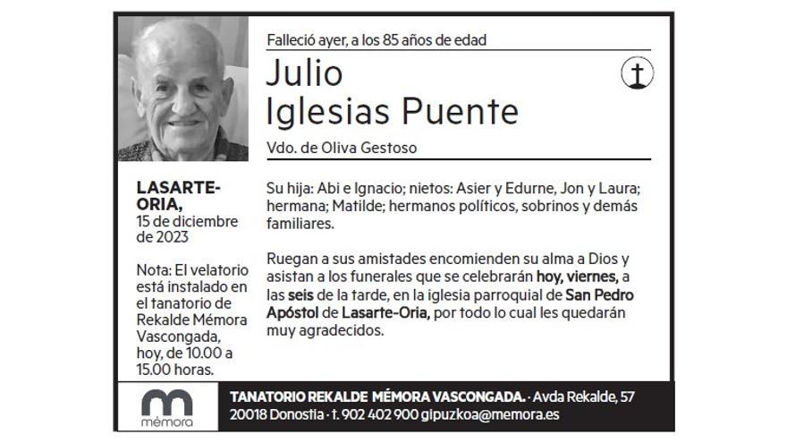 Julio Iglesias Puente