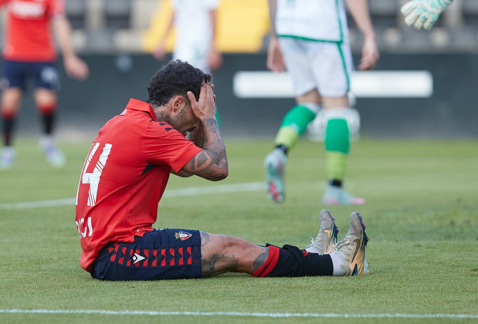 Fotos del partido amistoso entre Osasuna y Racing