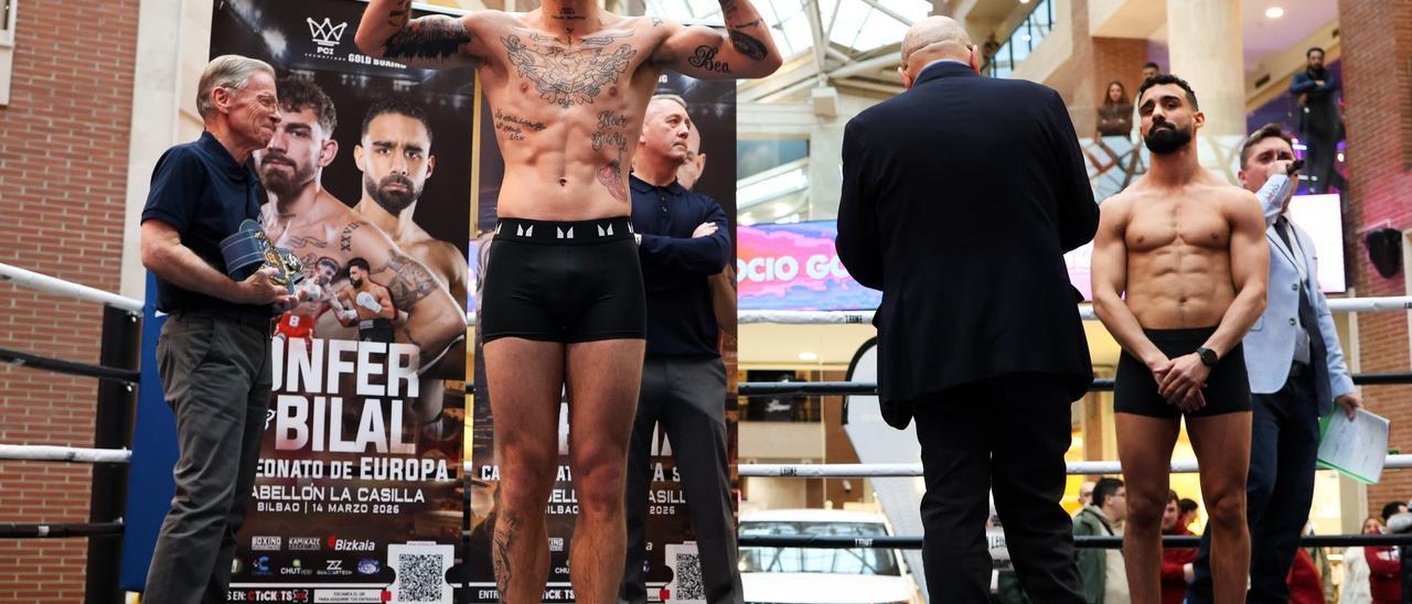 En imágenes: pesaje para el Campeonato de Europa de boxeo