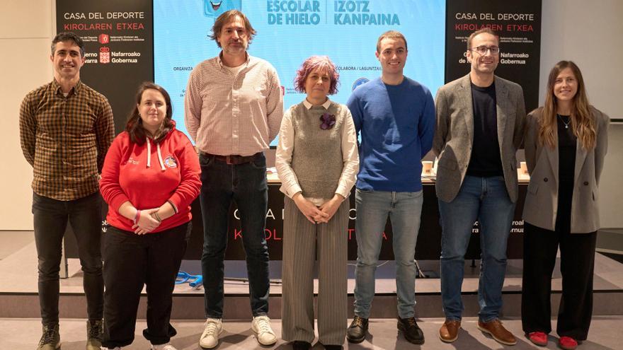 Más de 1.400 escolares de Navarra participan en la nueva Campaña Escolar de Hielo 2026