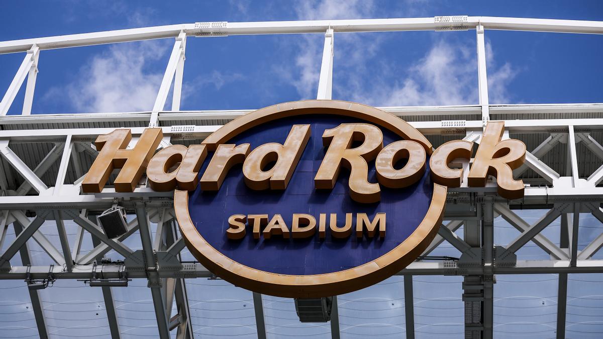 El Hard Rock Stadium era el escenario escogido para la disputa del Villarreal-Barcelona.