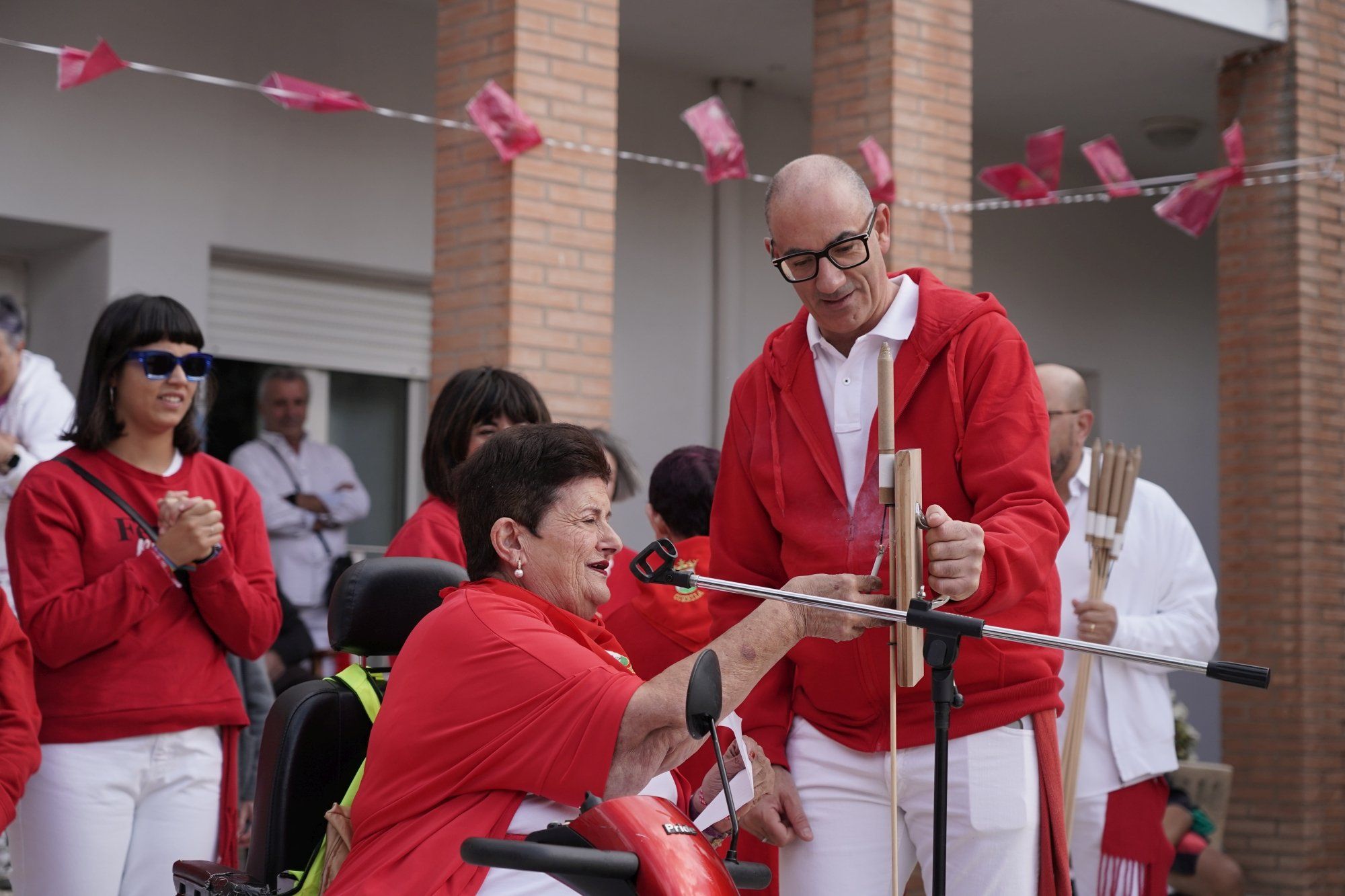 Fotos del cohete de Corella