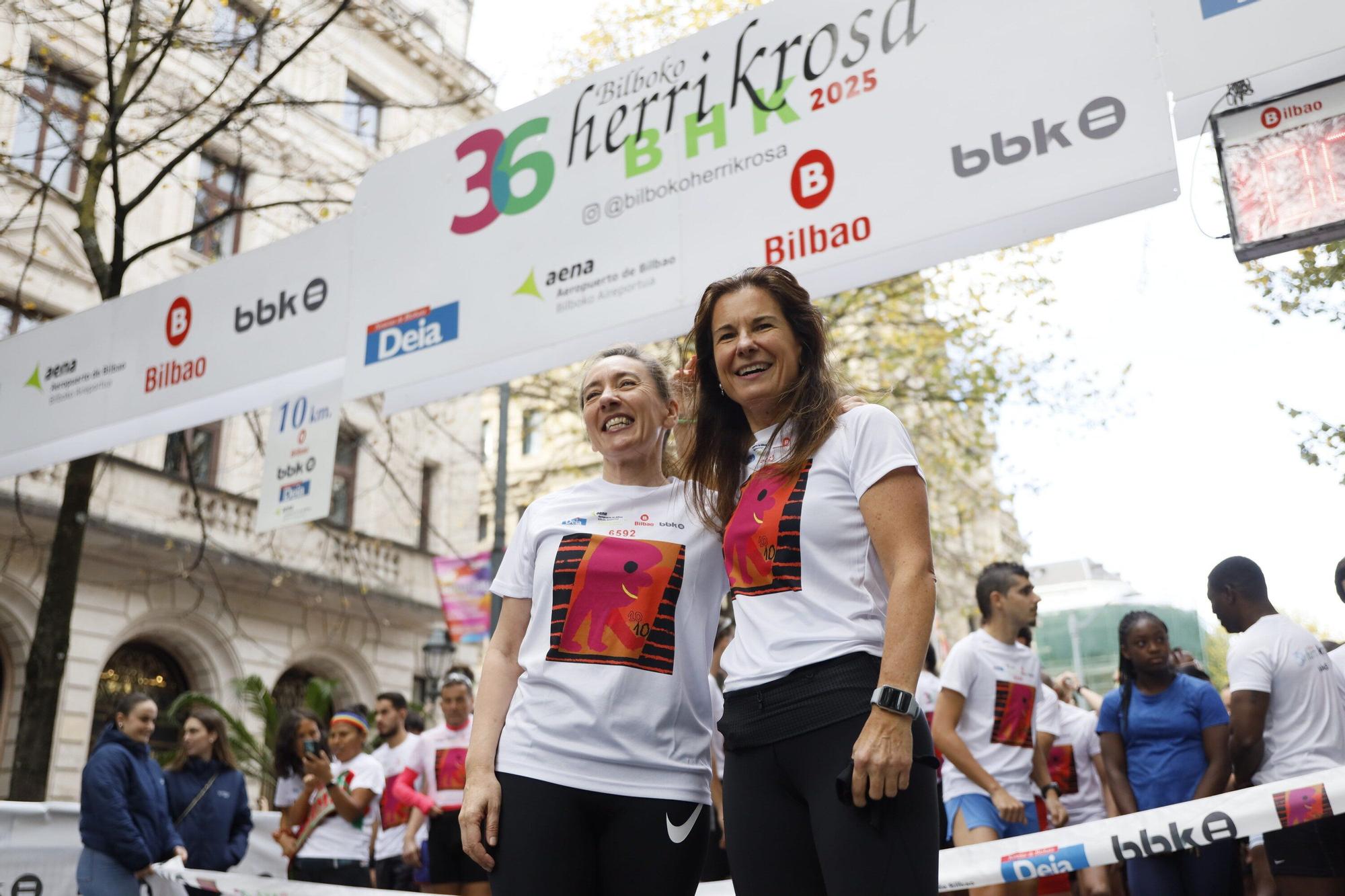 En imágenes: la Herri Krosa calienta motores en Bilbao