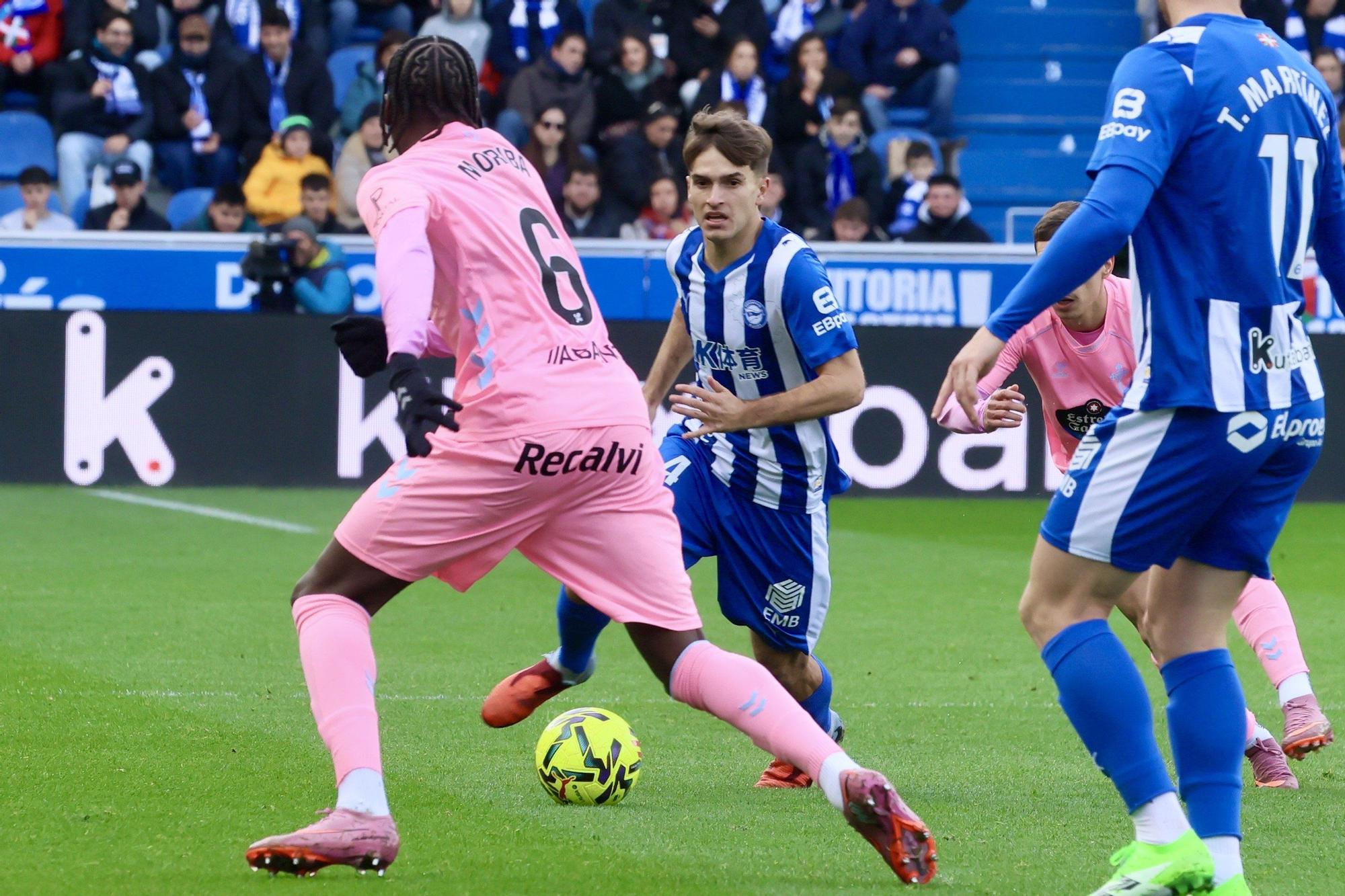 En imágenes: Alavés - Celta en Mendizorroza