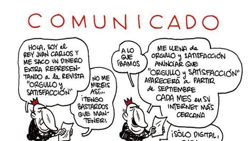 &quot;Orgullo y Satisfacción&quot; será mensual y digital