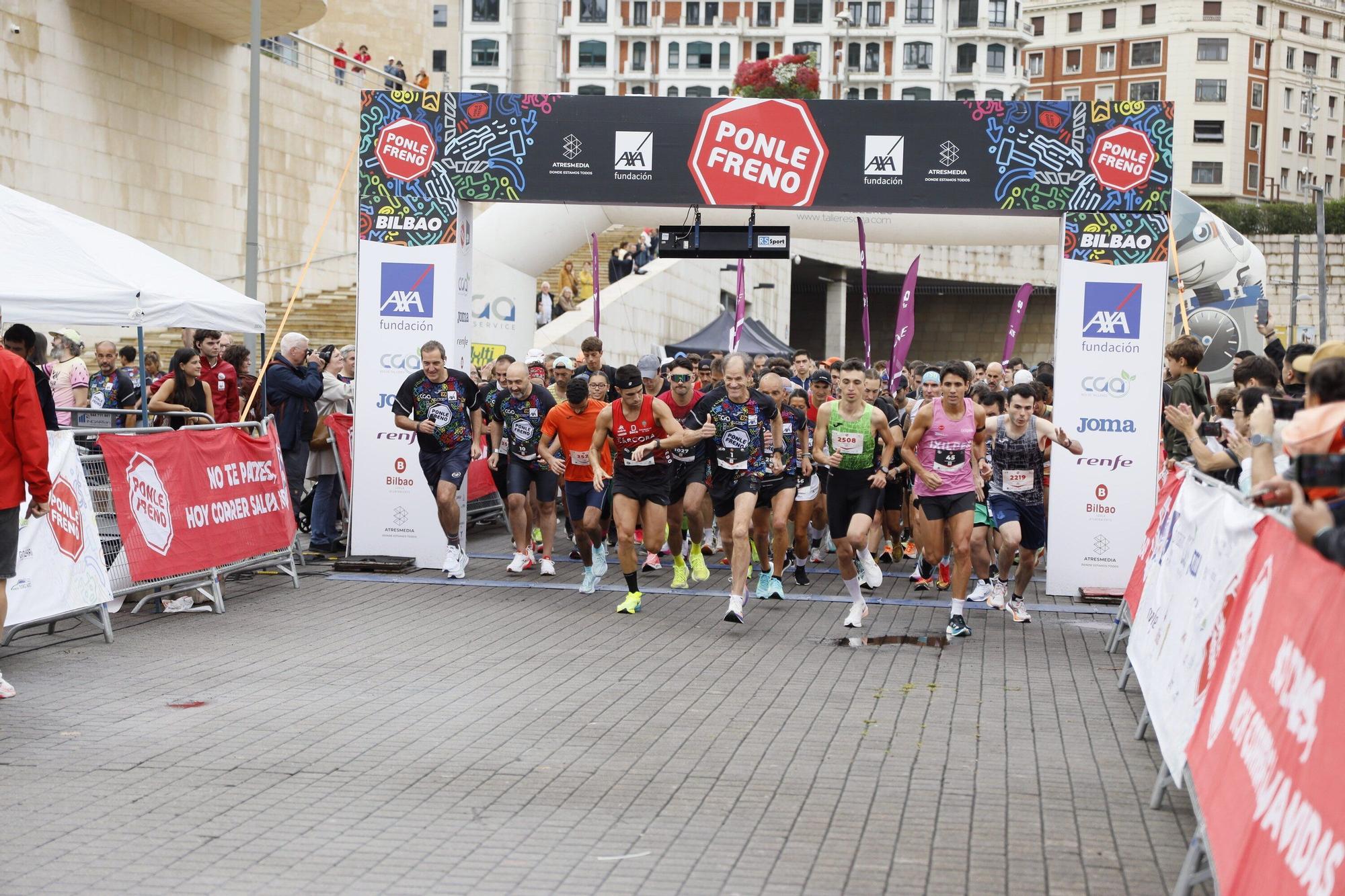 En imágenes: Bilbao corre por las víctimas de los accidentes de tráfico