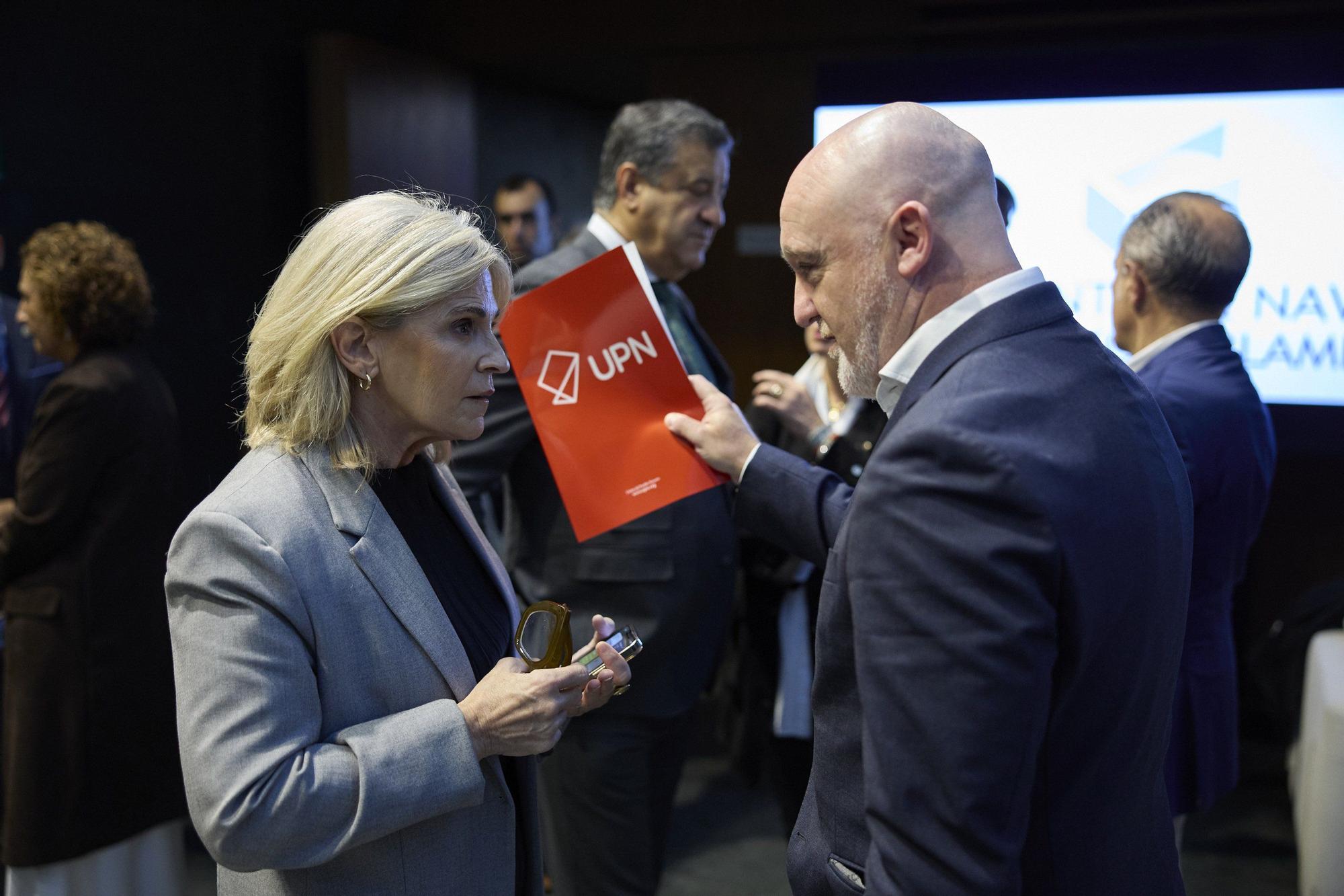 Fotos del pleno del Parlamento de Navarra (jueves 23 de octubre de 2025)