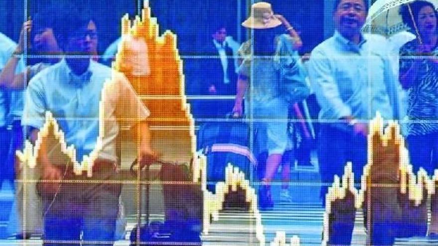 Los inversores vascos en Bolsa pierden el 5% este año por los efectos del parón chino