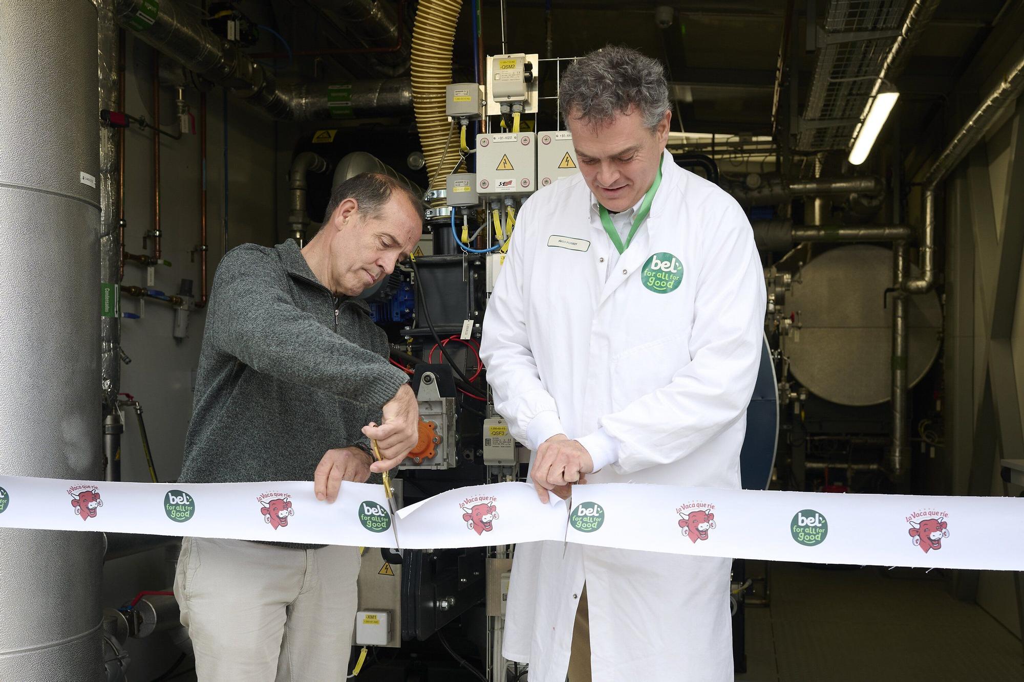 Fotos de la visita a la fábrica en Iraizotz de Grupo Bel