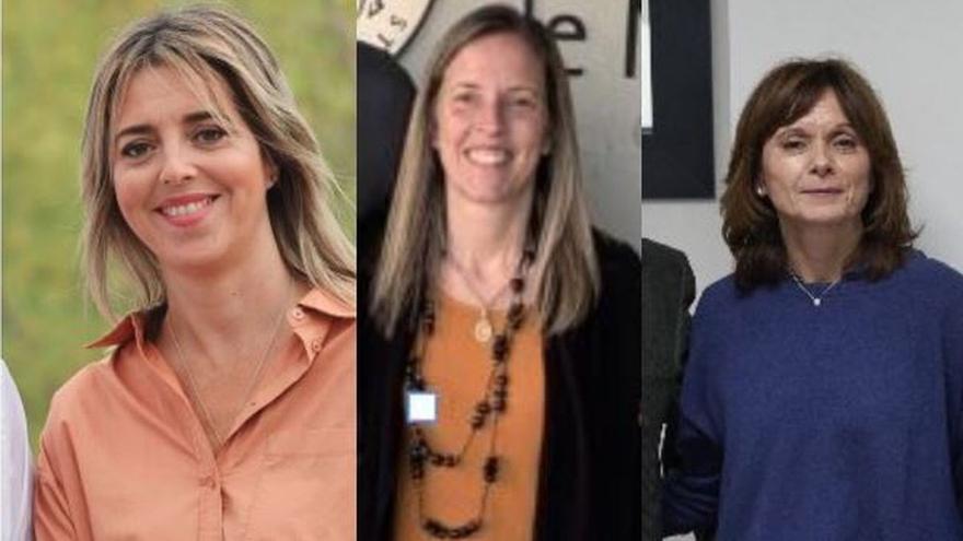 Yolanda Torres, Maite Pérez y Lucía Vanrell, premios Amedna