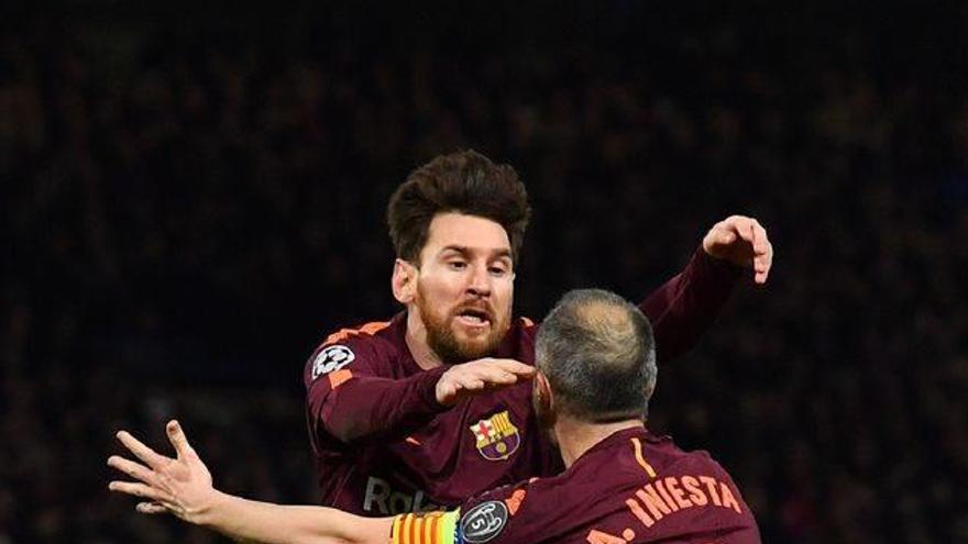 El Barcelona empata 1-1 con el Chelsea gracias a un gol de Messi