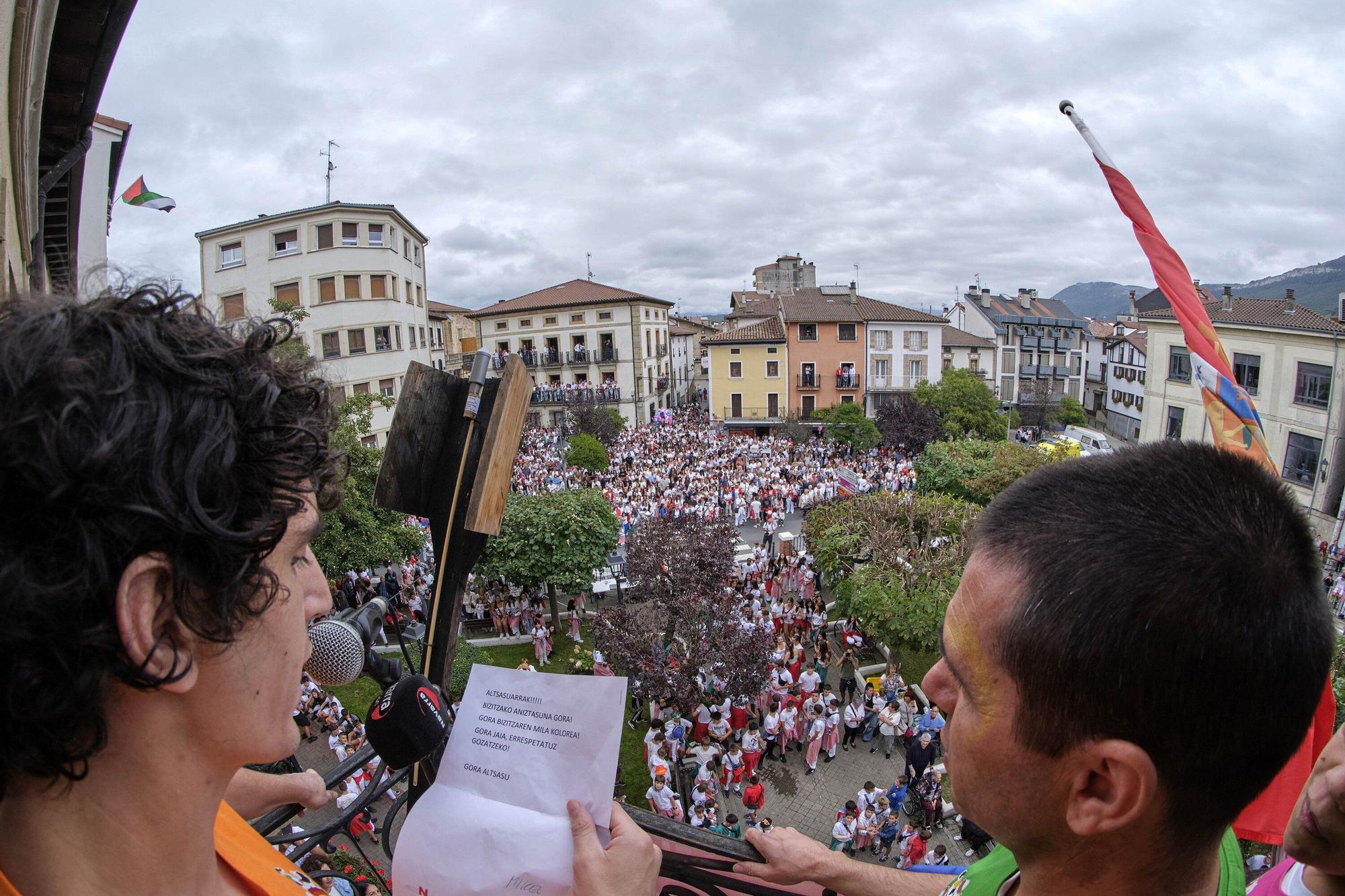 Fotos del Chupinazo de Alsasua