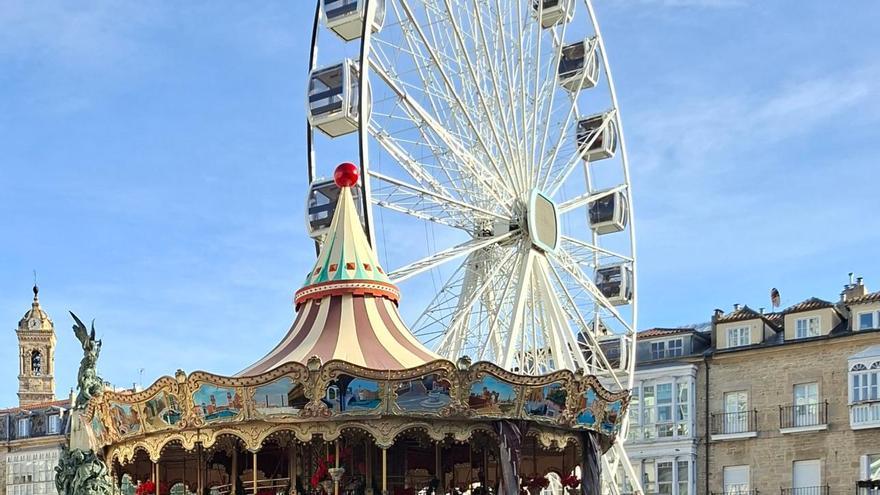 Vitoria inicia los trámites para volver a tener Noria Gigante en Navidad