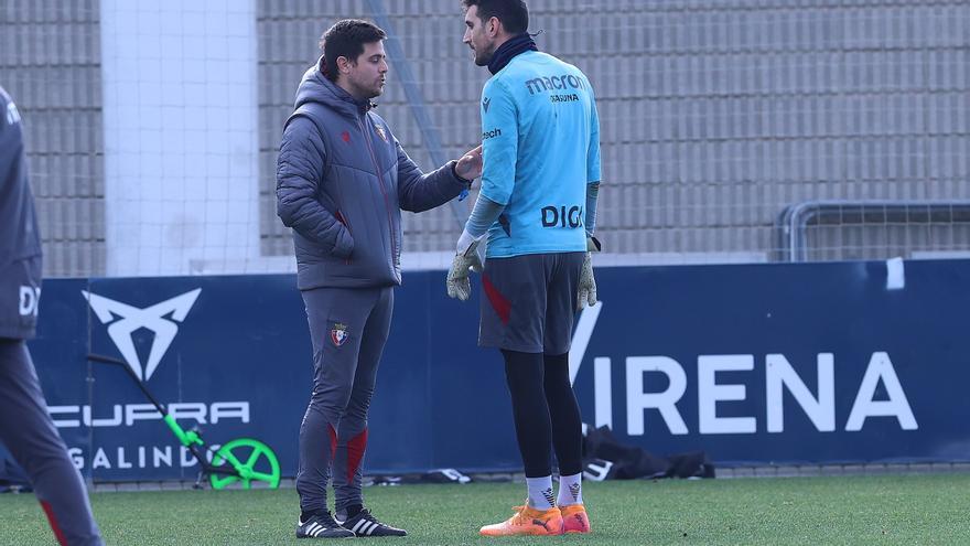 Fotos del entrenamiento de Osasuna en Tajonar tras la eliminación de Copa ante la Real