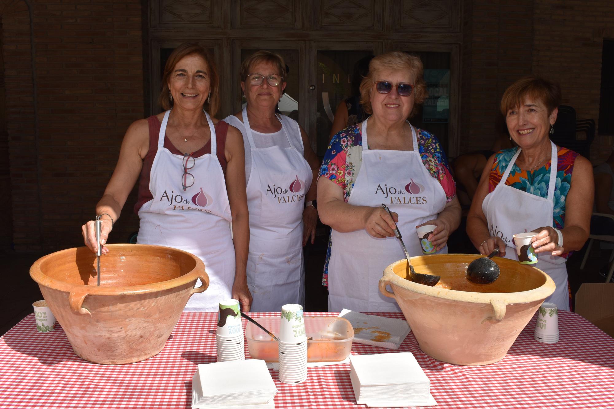 Falces celebra el XII Día del Ajo