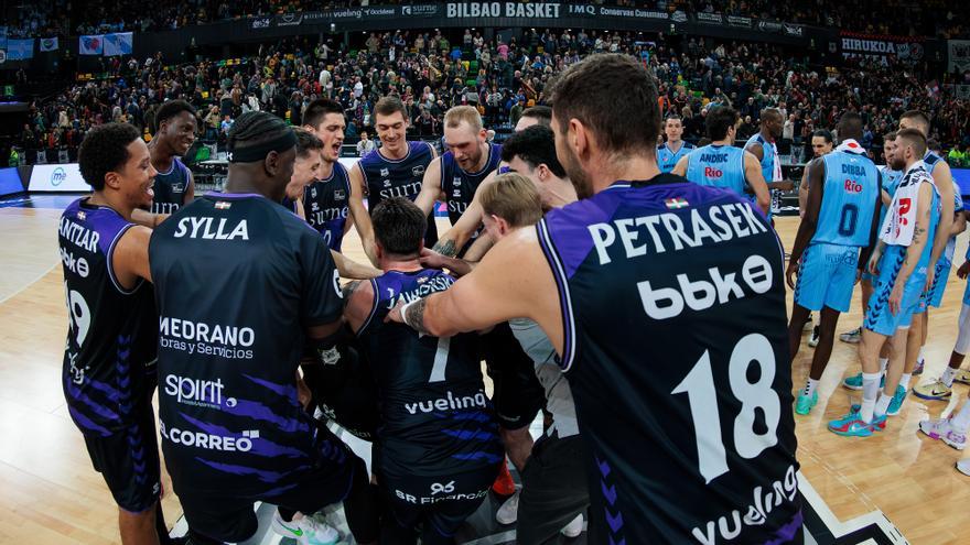 El Surne Bilbao, el único equipo sin cambios durante la Liga Endesa