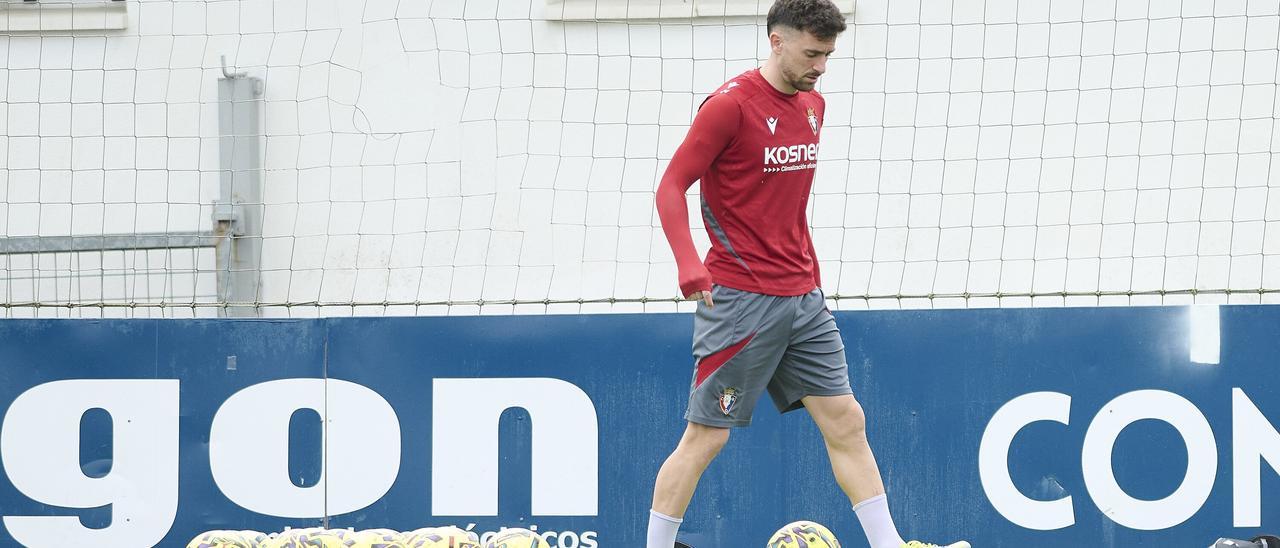 Fotos del entrenamiento de Osasuna del 8 de marzo