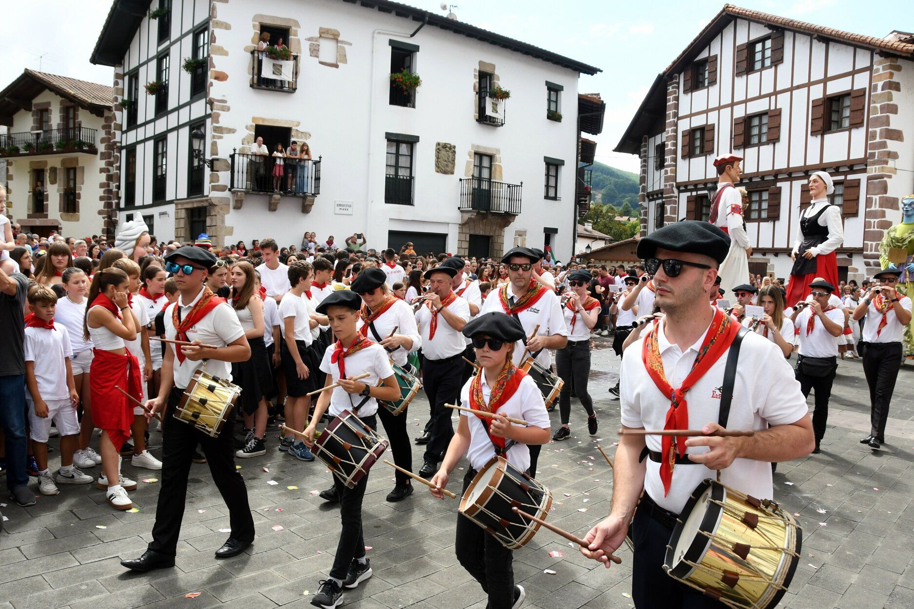 Fotos del chupinazo de Bera