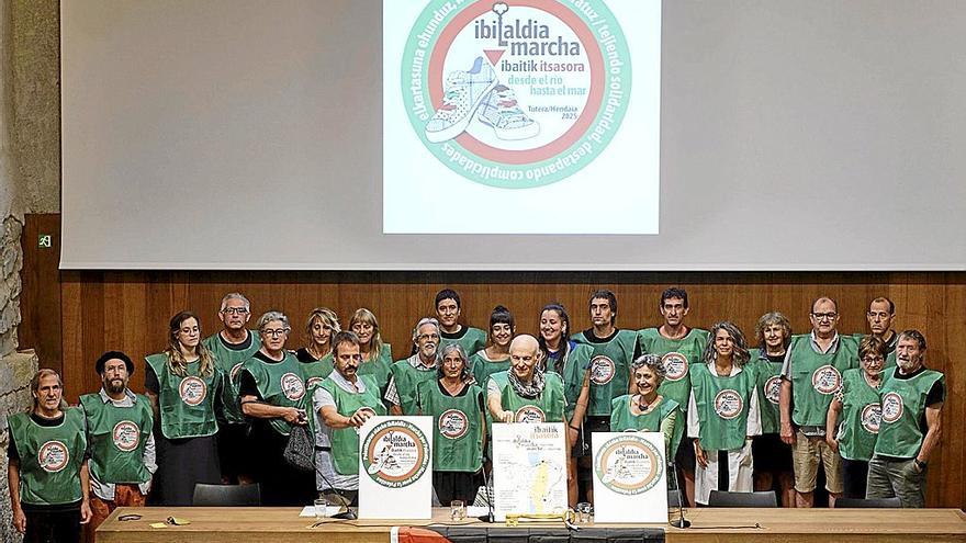 Una iniciativa popular organiza una marcha entre Tudela y Hendaya a favor de Palestina