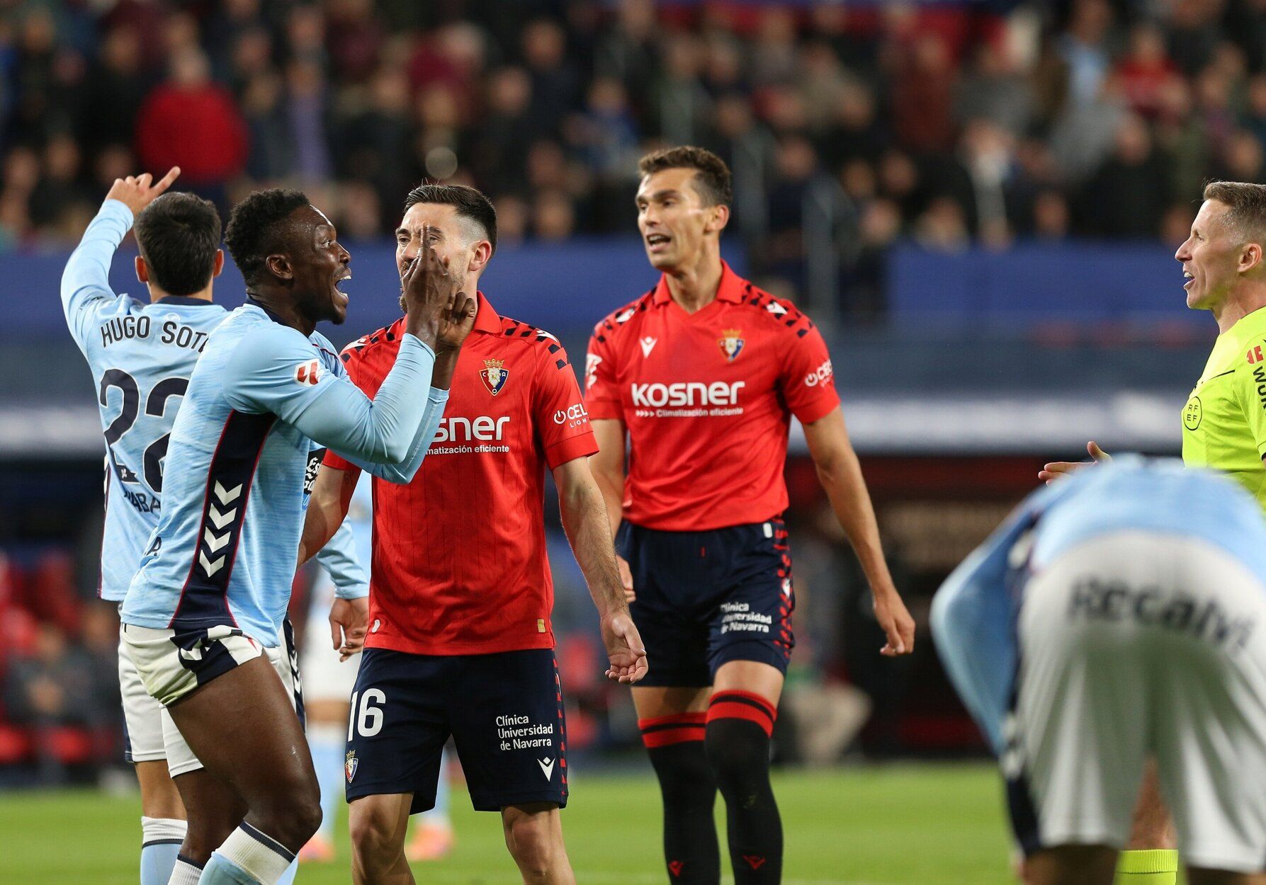 Mejores imágenes del Osasuna-Celta