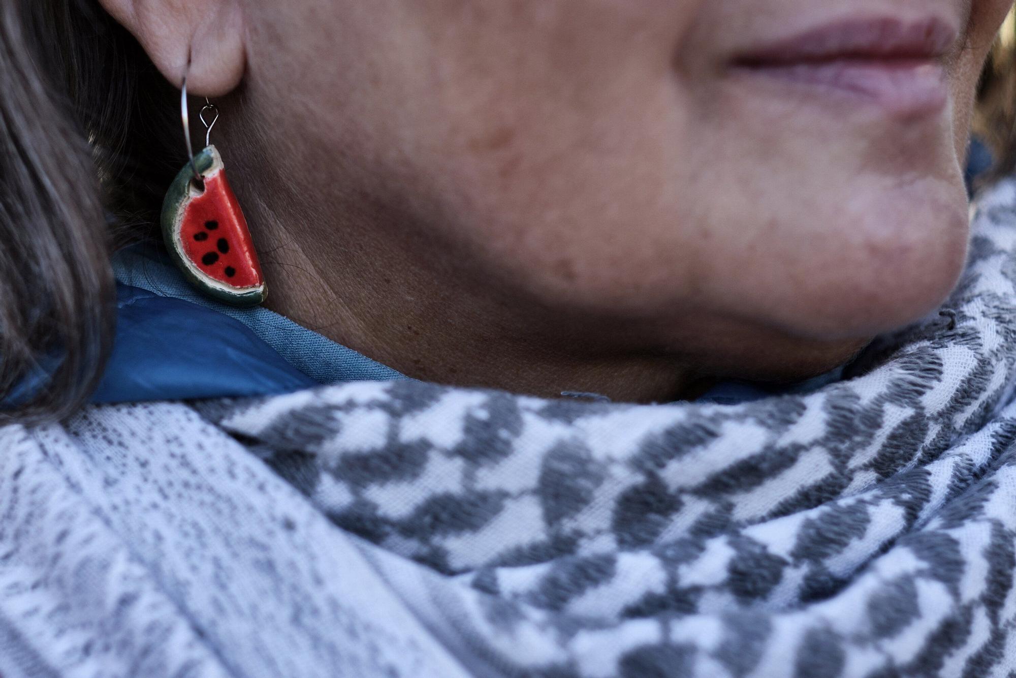 En fotos | Iruña reclama la "ruptura de relaciones con Israel"