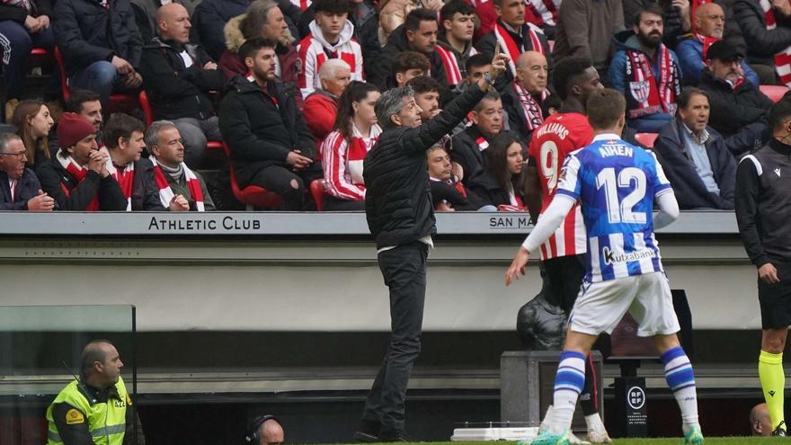 Imanol Alguacil: "El partido se ha decidido en las áreas"