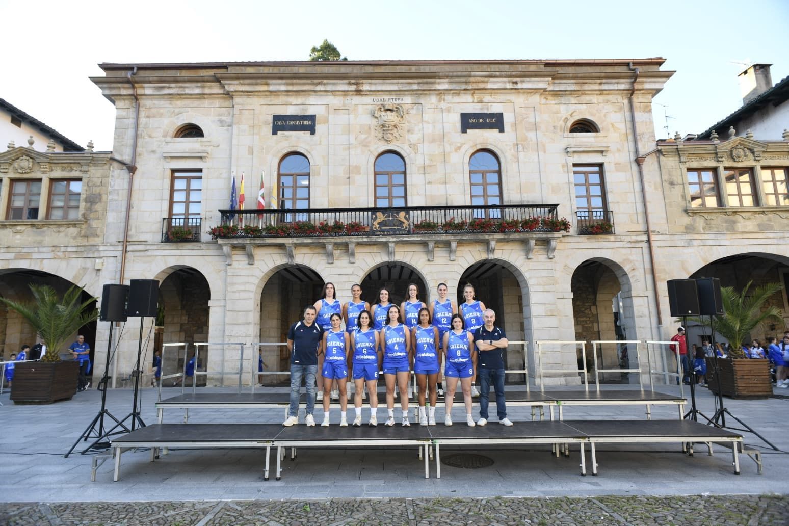 Presentación de los clubes deportivos de Urretxu y Zumarraga
