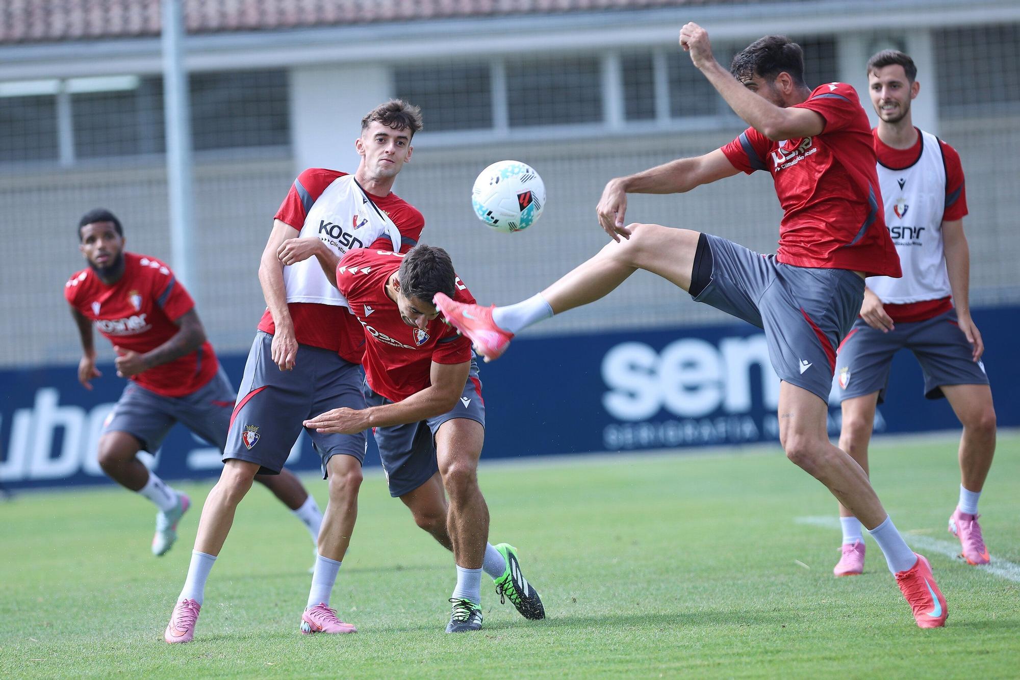 Entrenamiento de Osasuna (18/07/2025)