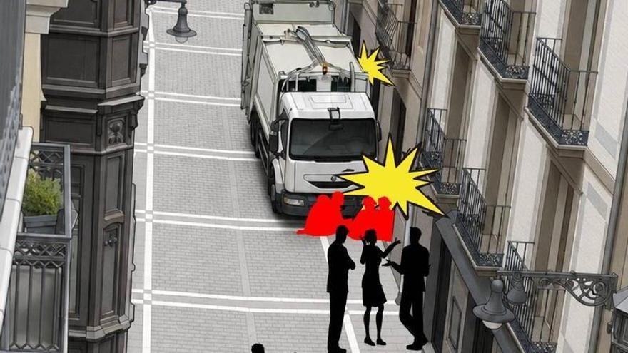 Así fue la tragedia mortal de Navarrería: el recorrido de un camión sin control