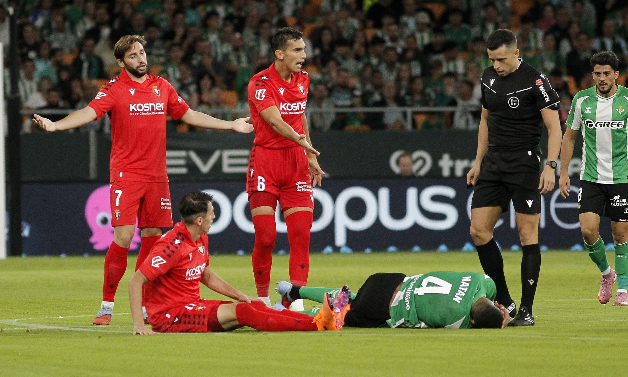 Fotos del partido entre Betis y Osasuna