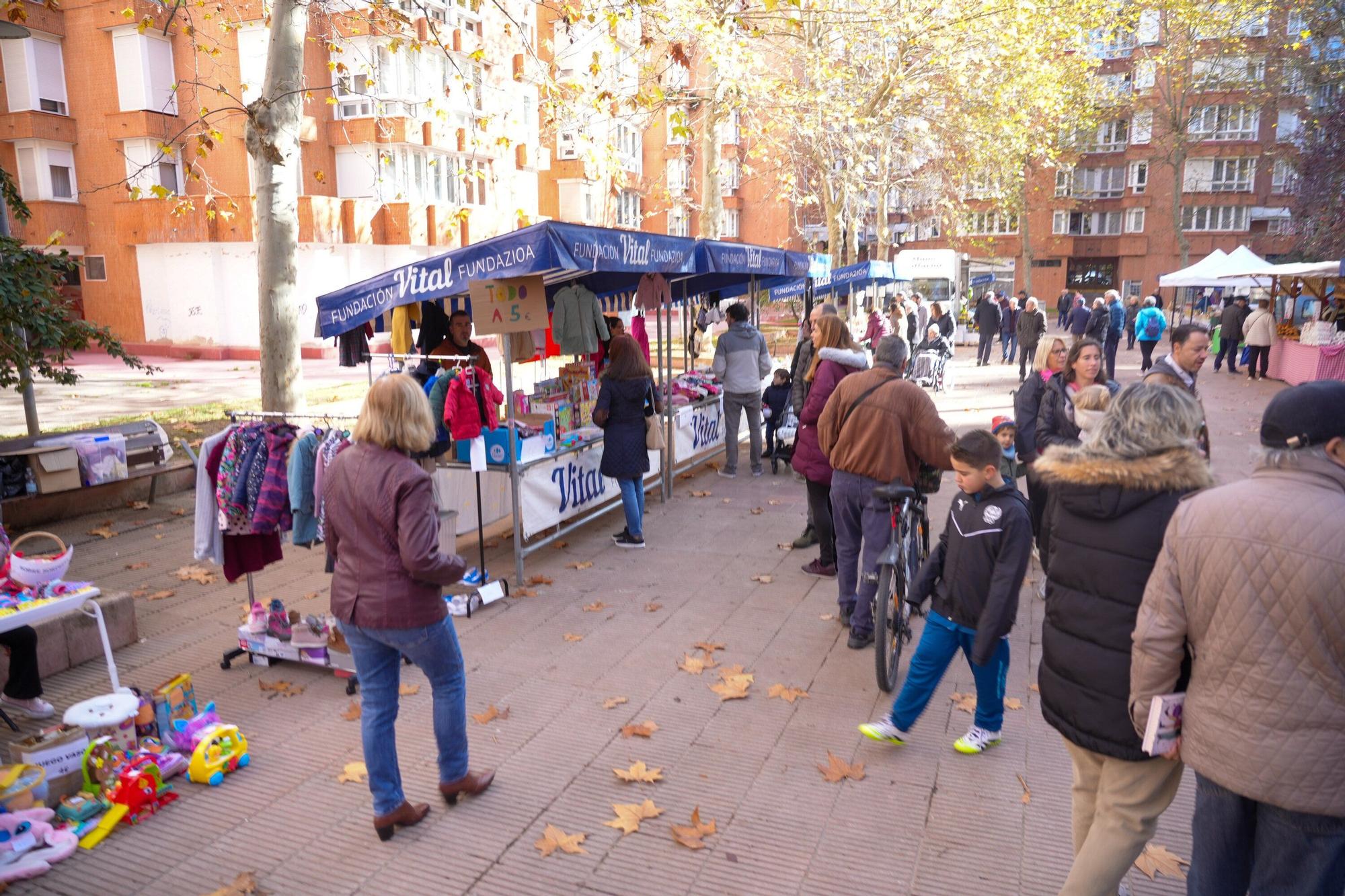 En imágenes: Mercadillo de otoño en el barrio de San Martín