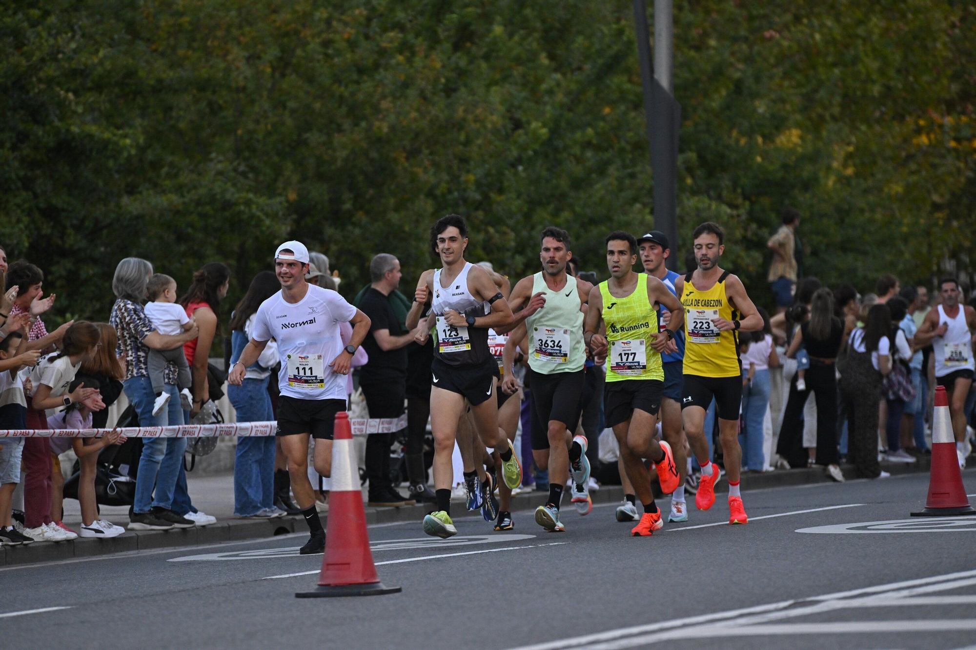 El Bilbao Night Marathon, en imágenes