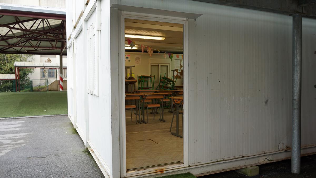 Uno de los contenedores de Karmengo Ama.