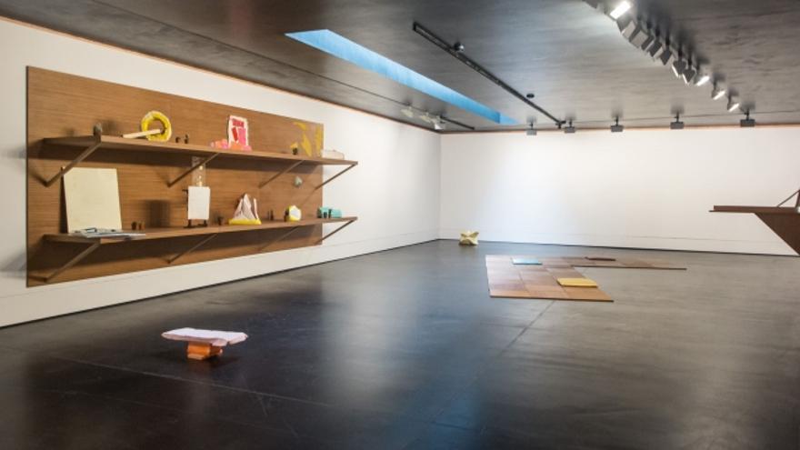 Una de las salas interiores del centro Huarte