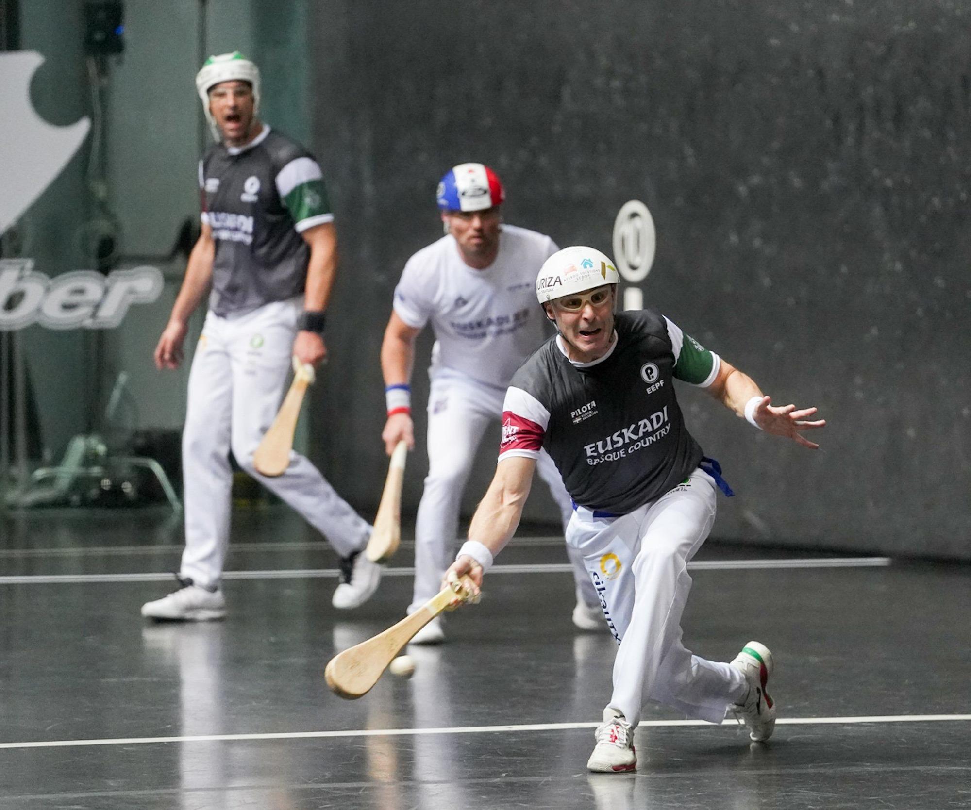 Gaubeka e Imanol superan a Necol-Brefel en la primera jornada de la Liga de Naciones en Bilbao.