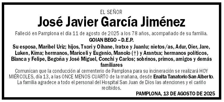 José Javier García Jiménez