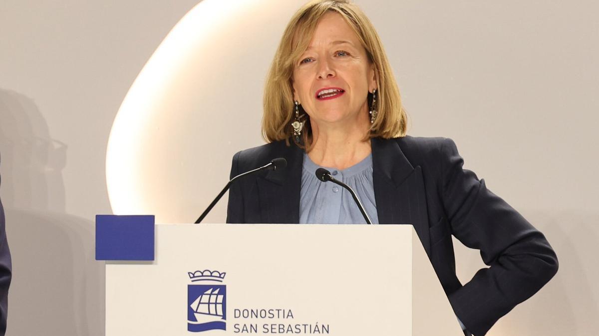 Eider mendoza, diputada general de Gipuzkoa, en una imagen de archivo
