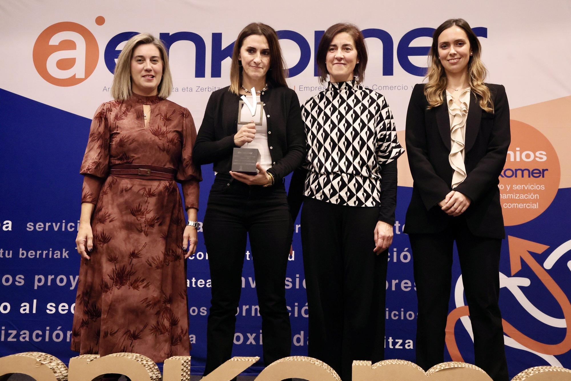 En imágenes: Premios Aenkomer al Comercio y Servicios de Álava
