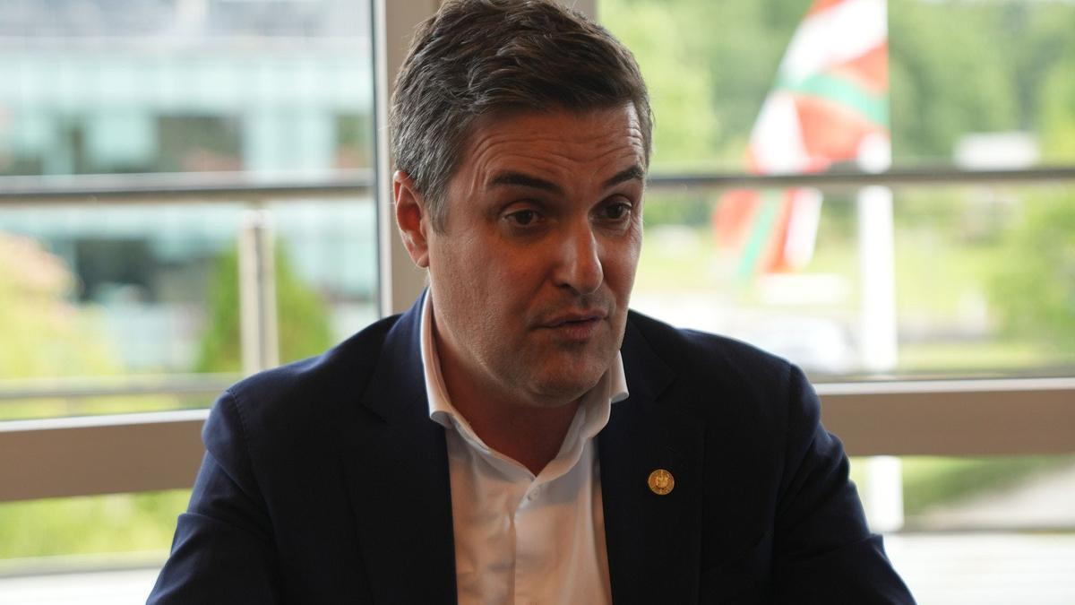 Mikel Jauregi, consejero de Industria.