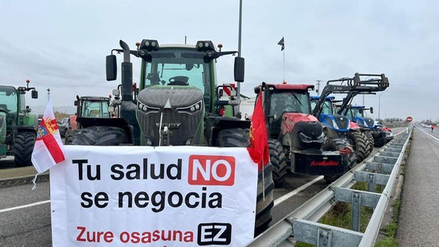 UAGN y EHNE llaman a la ciudadanía a la manifestación de este jueves contra Mercosur