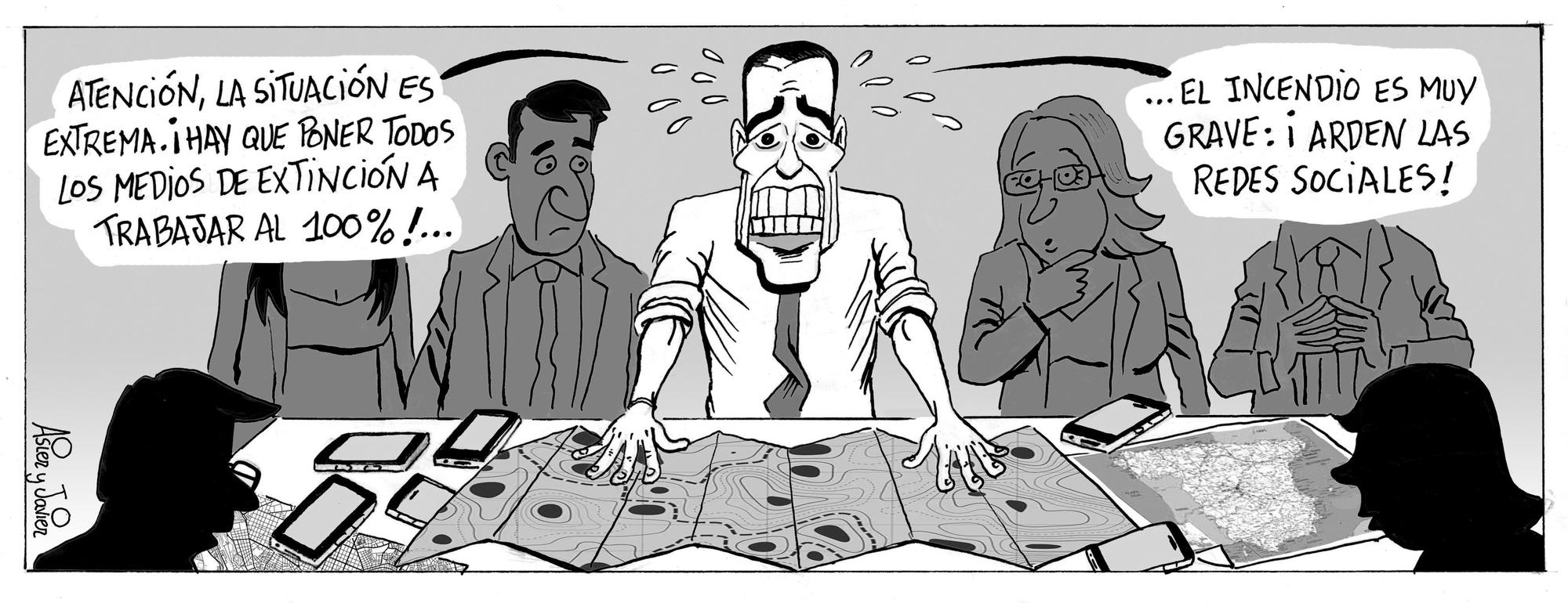 La tira de Asier y Javier del viernes 22 de agosto de 2025