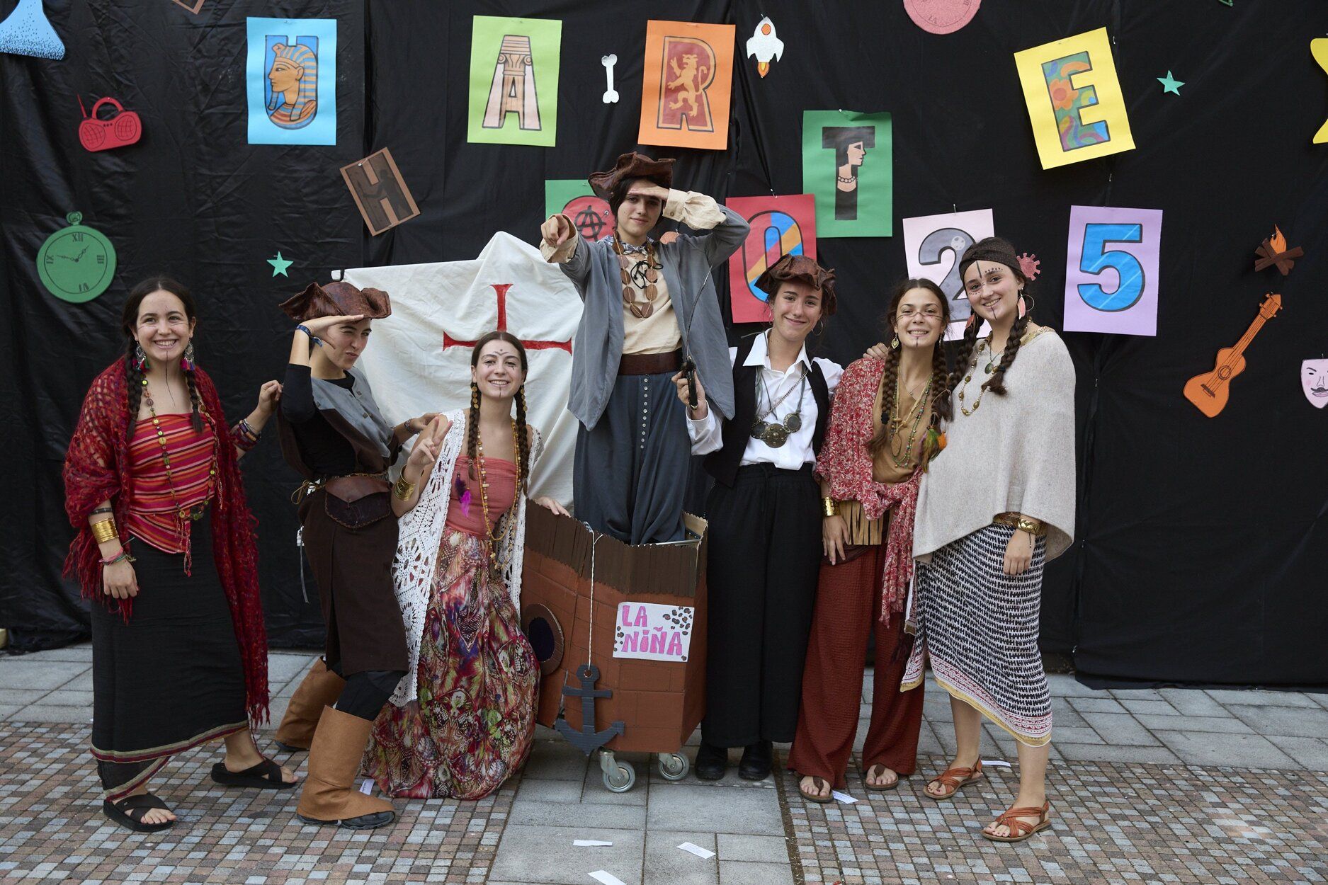 Fotos del día de disfraces en fiestas de Huarte