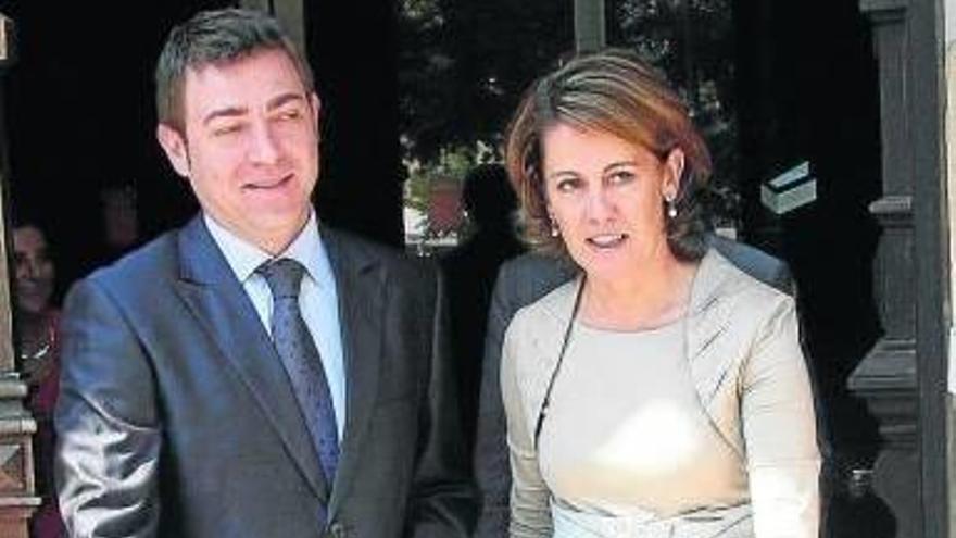 Jiménez y Barcina, en una imagen de archivo.