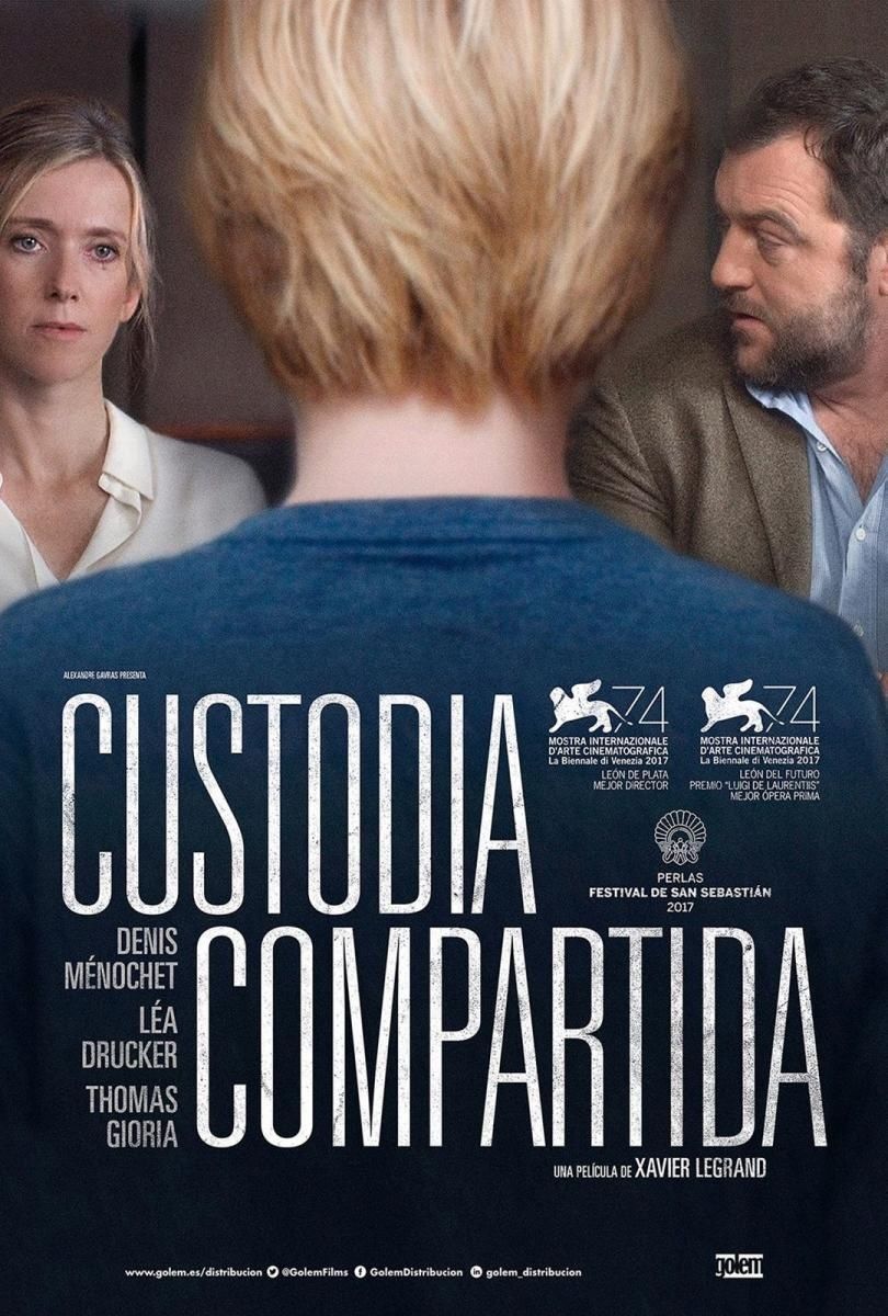 Cartel de la película de Xavier Legrand &#039;Custodia compartida&#039;.