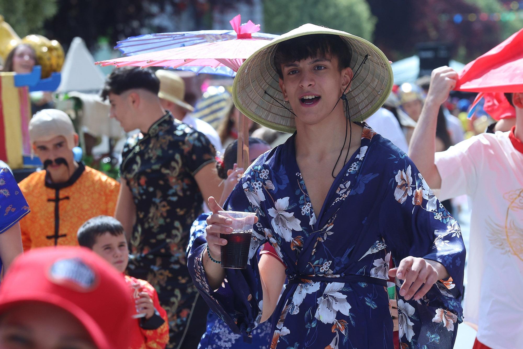 Concurso de disfraces y carrozas en fiestas de Noáin