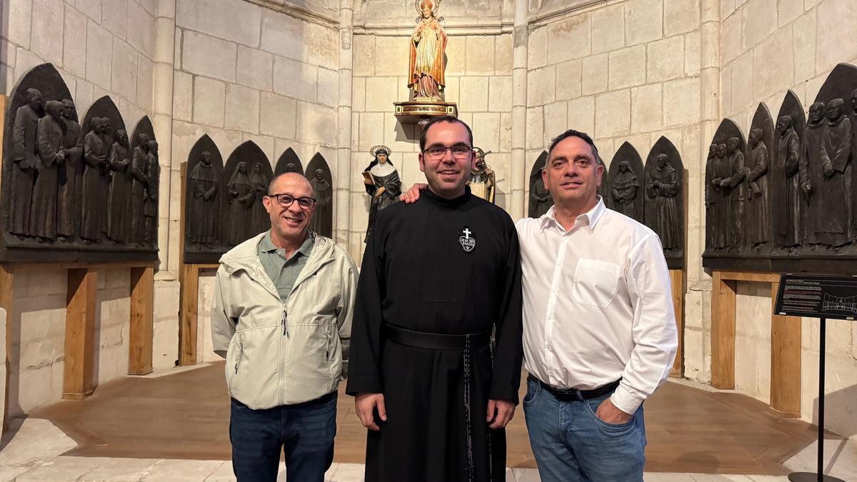 Padre e hijo (a la derecha) han protagonizado un acontecimiento inédito.