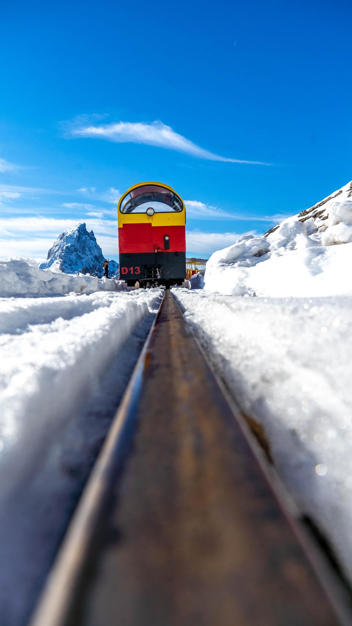 El tren de Artouste es otra posibilidad para el invierno, los días que no haya nieve.