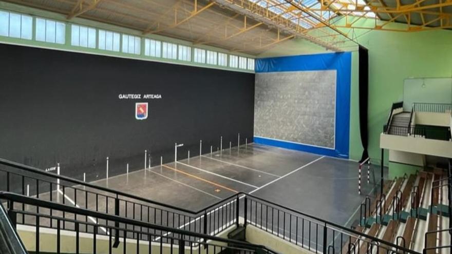 El renovado frontón de Gautegiz Arteaga acogerá nuevas actividades