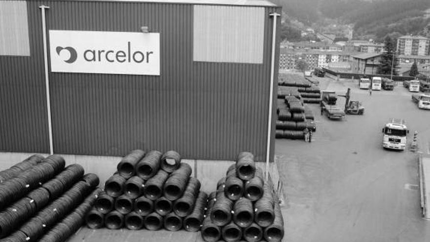 Instalaciones de la planta de Arcelor Mittal en Zumarraga.
