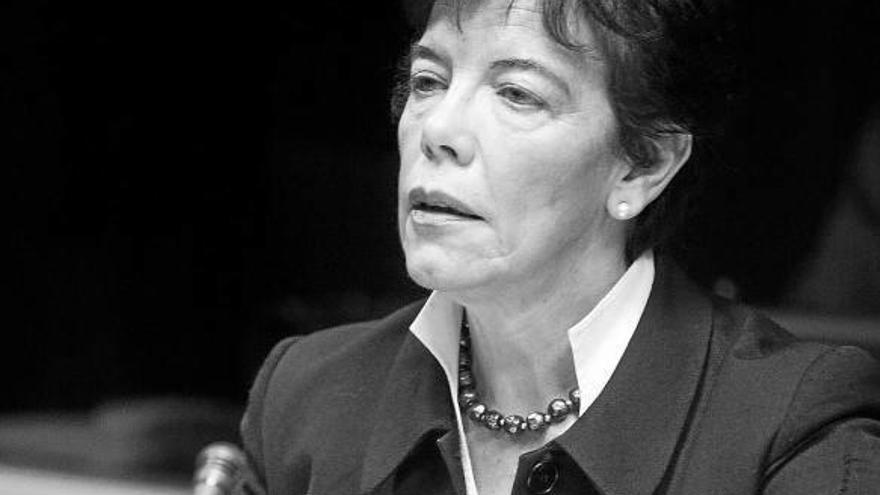 La consejera de Educación, Isabel Celaá, en una comparecencia de la semana pasada.